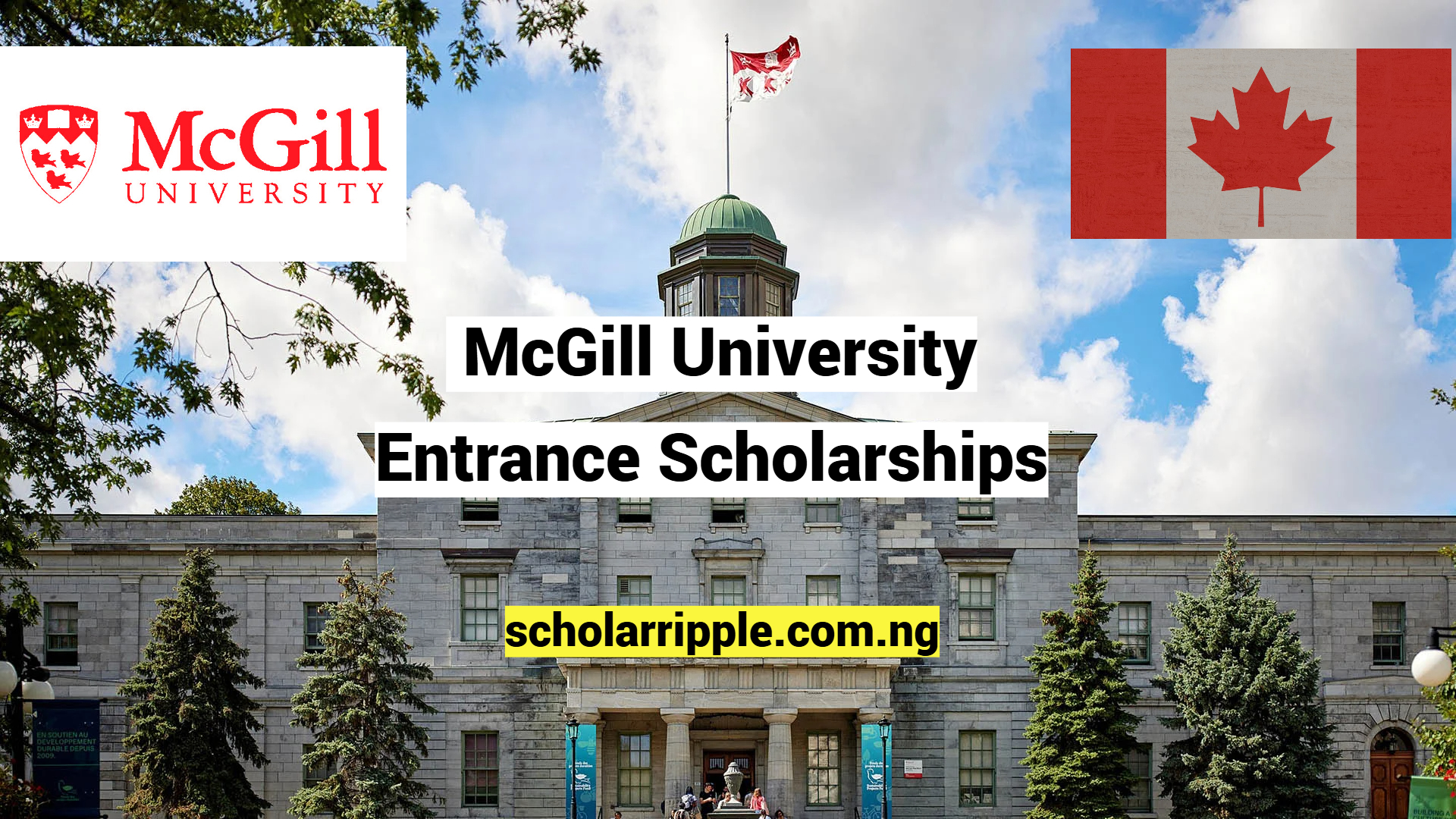 McGill University Entrance Scholarships
