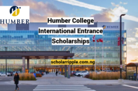 Humber College International Entrance Scholarships 2025