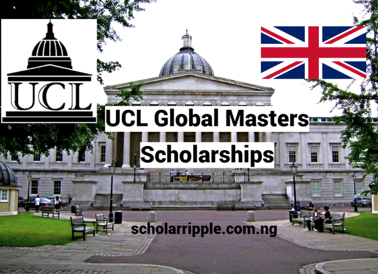 UCL Global Masters Scholarships 2025