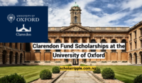 Clarendon Fund Scholarships at the University of Oxford 2025