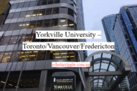 How To Apply and Get Admission To Yorkville University – Toronto/Vancouver/Fredericton 2025